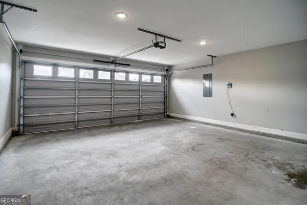 a view of backyard with green space