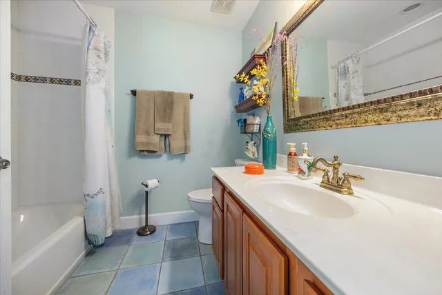a bathroom with a sink a toilet and a bathtub