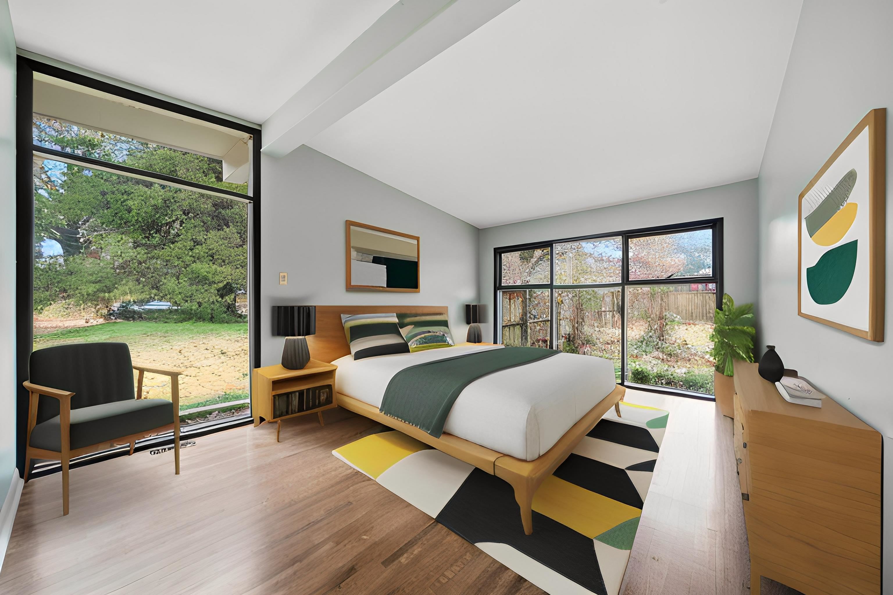 2534 Elmore Park Road Bartlett, TN 38134 - Photo 20 of 35 a living room with furniture and a floor to ceiling window