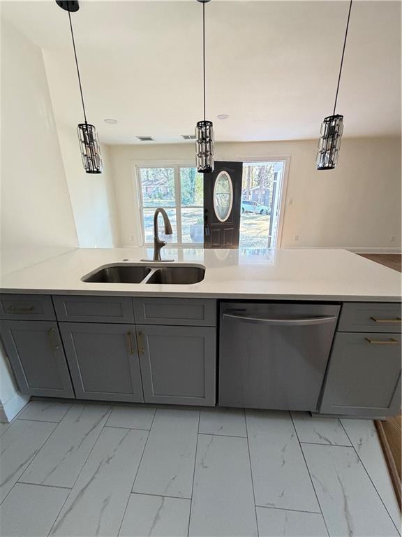 2484 Ortega Way Atlanta, GA 30341 - Photo 4 of 28 a kitchen with a sink and a refrigerator