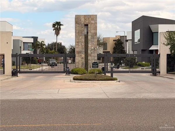 a view of a street with a building