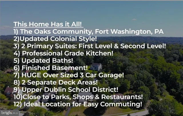 $1,089,000 | 411 Leah Drive, Fort Washington, PA 19034