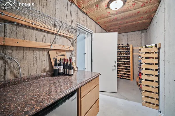 a view of a storage & utility room
