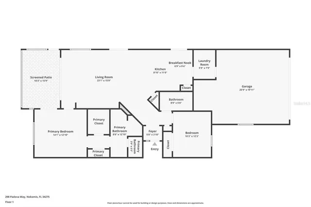 $349,000 | 298 Padova Way, North Venice, FL 34275