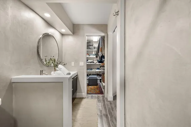 a view of a door of the house