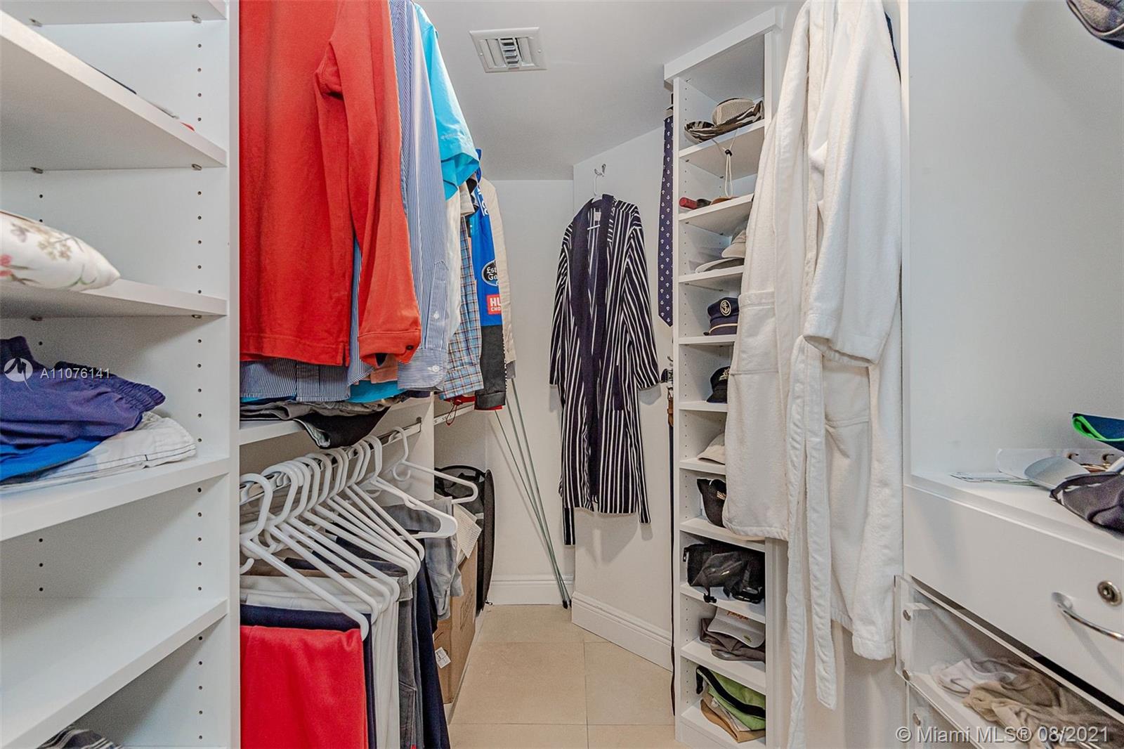 2333 Brickell Avenue, Unit 1406 Miami, FL 33129 - Photo 15 of 38 a view of a walk in closet