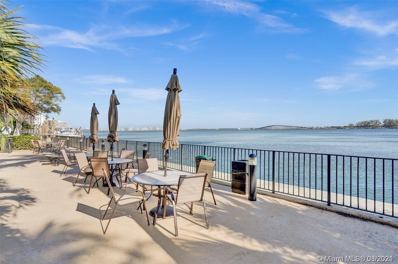 2333 Brickell Avenue, Unit 1406 Miami, FL 33129 - Photo 30 of 38 a view of a terrace with furniture
