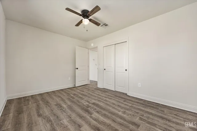 wooden floor in an empty room