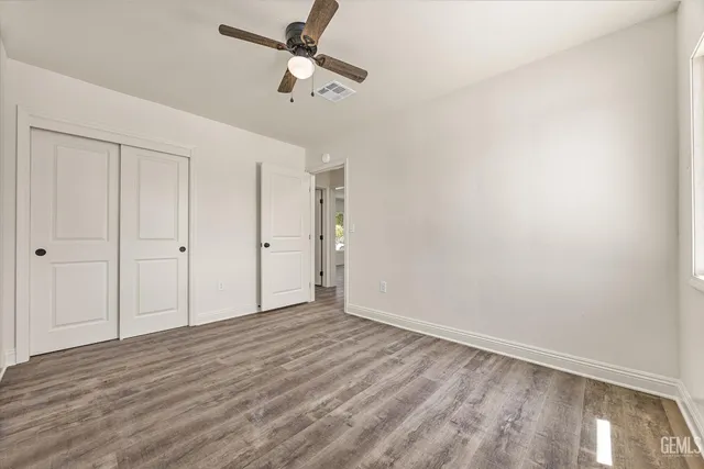 wooden floor in an empty room
