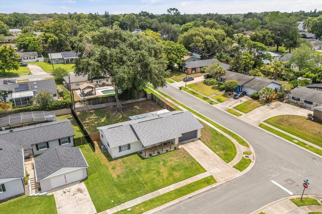 611 Bryan Court Altamonte Springs, FL 32701 - Photo 35 of 37 an aerial view of a house with a garden