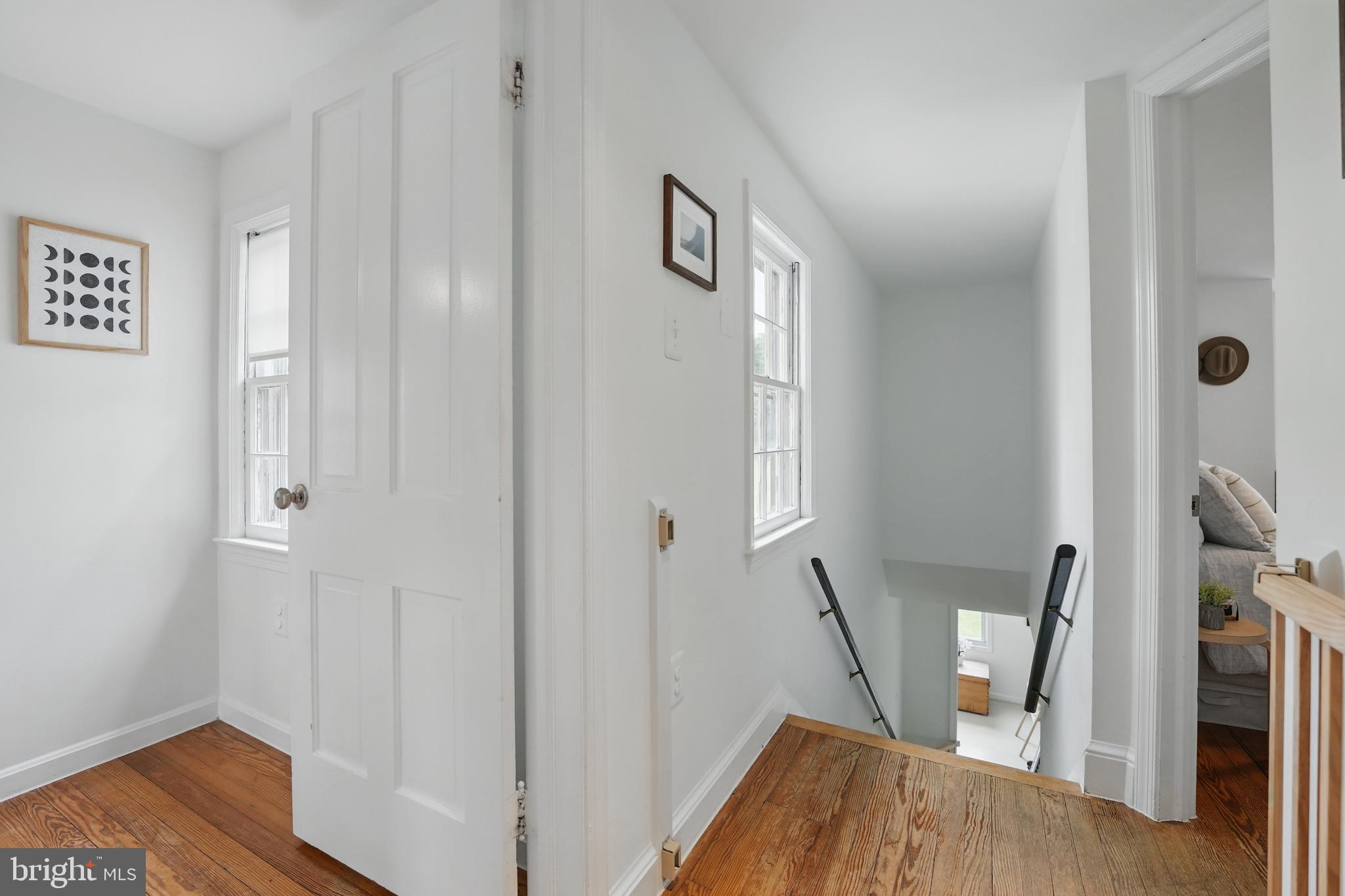 43225 Lucketts Road Leesburg, VA 20176 - Photo 35 of 49 Upstairs landing - Original wood floors