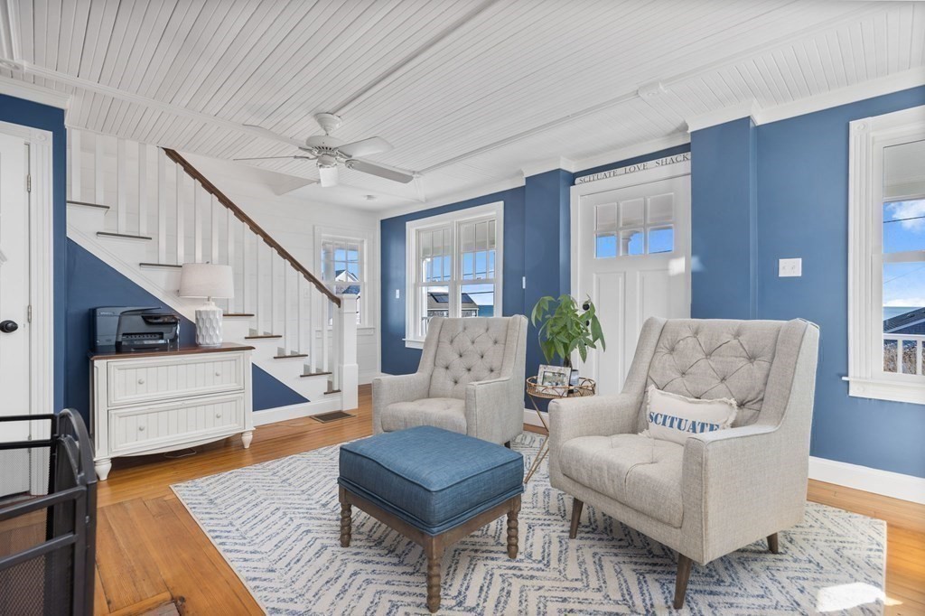 48 Collier Road Scituate, MA 02066 - Photo 8 of 42 a living room with furniture and wooden floor