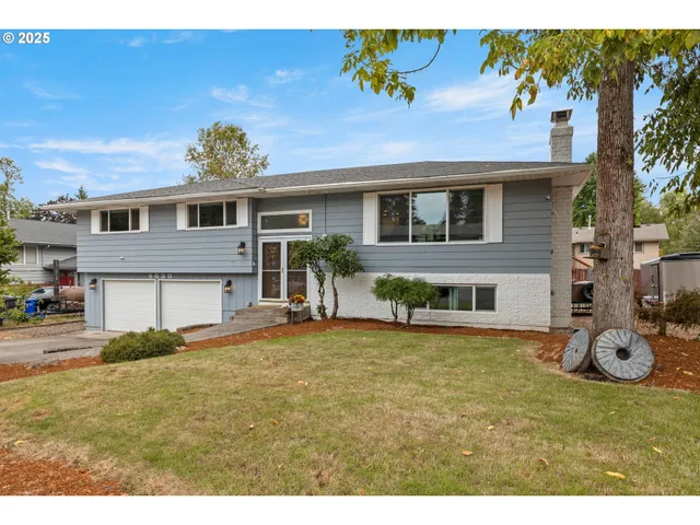 a view of a house with a patio