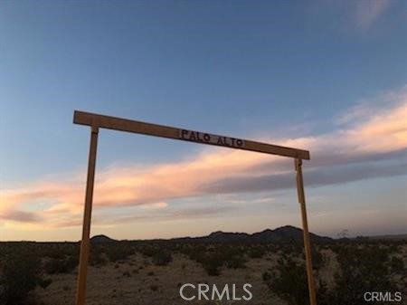 a view of mountain with sky view