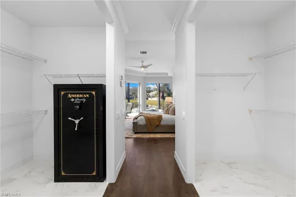 a view of livingroom with furniture and white walls