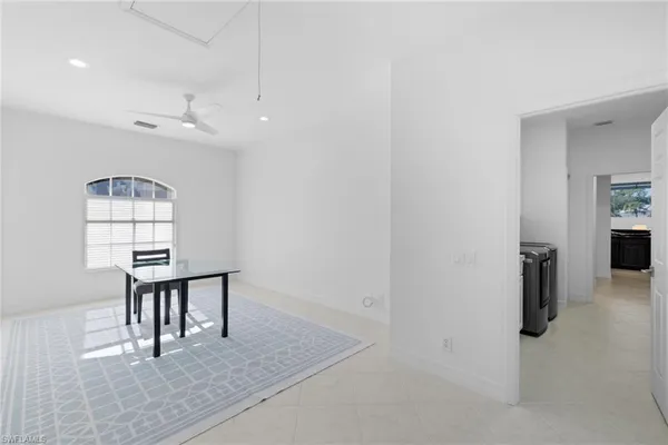 a view of a livingroom with furniture