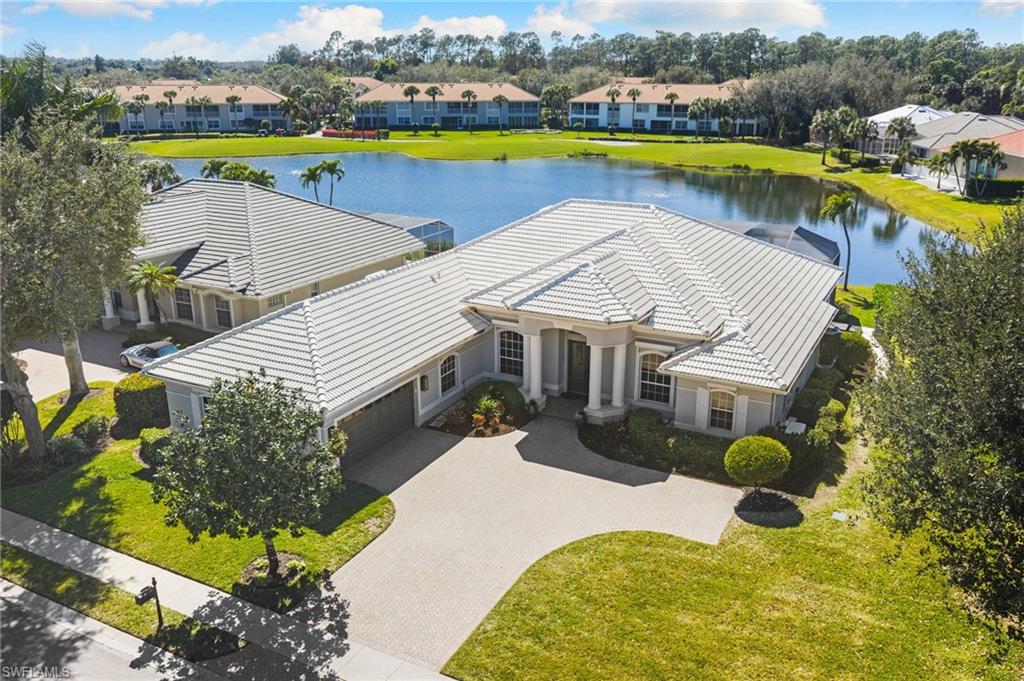 1624 Manchester Court Naples, FL 34109 - Photo 42 of 49 Bird's eye view of a nearby body of water