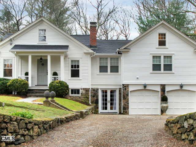 5 Partrick Road Westport, CT 06880 - Photo 1 of 1 a front view of a house with garden