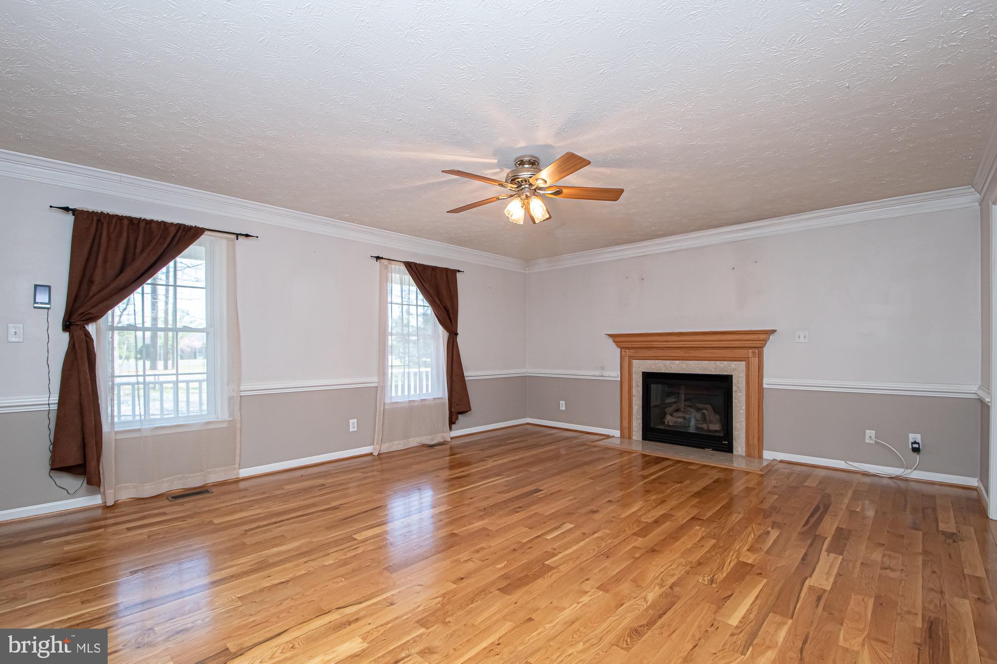 646 Guard Hill Road Middletown, VA 22645 - Photo 10 of 56 Living room work fireplace