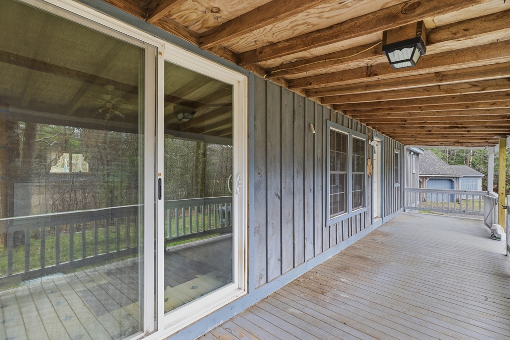 987 Patriots Road Templeton, MA 01468 - Photo 7 of 39 a view of backyard with green space