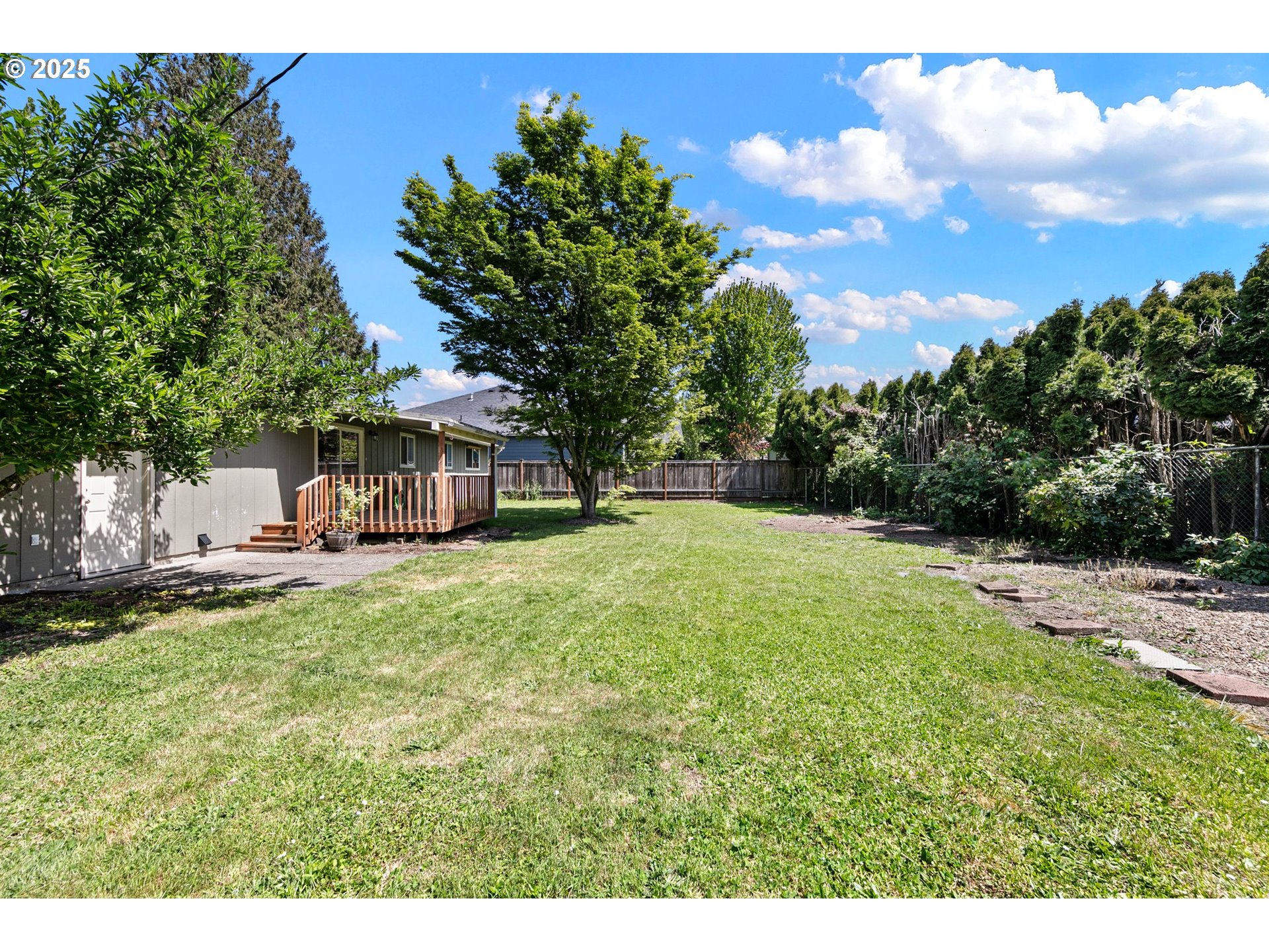 620 Nottingham Avenue Eugene, OR 97404 - Photo 32 of 36 a view of a house with backyard and sitting area