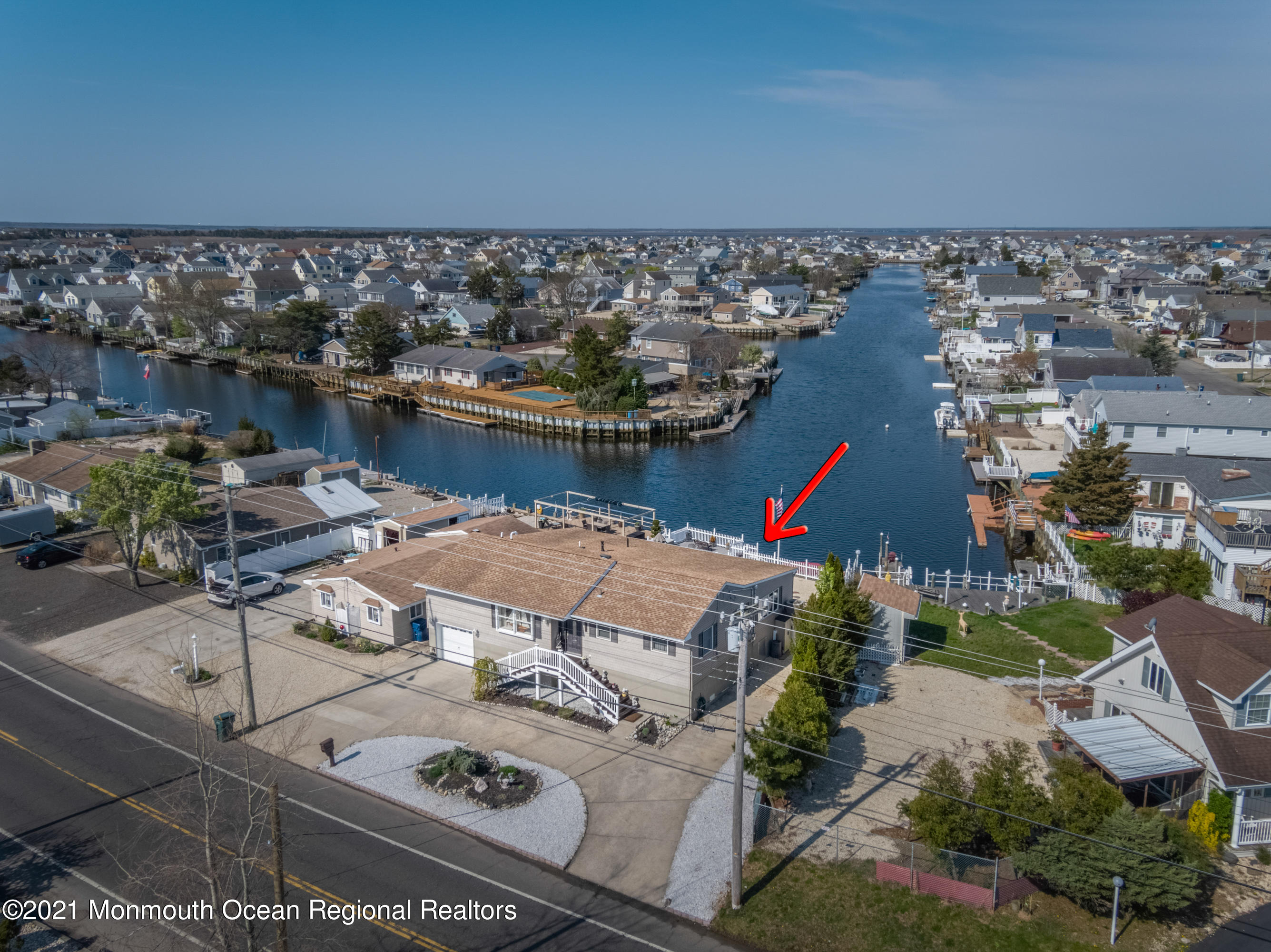 1032 Radio Road Little Egg Harbor, NJ 08087 - Photo 2 of 62 Drone-2-arrow