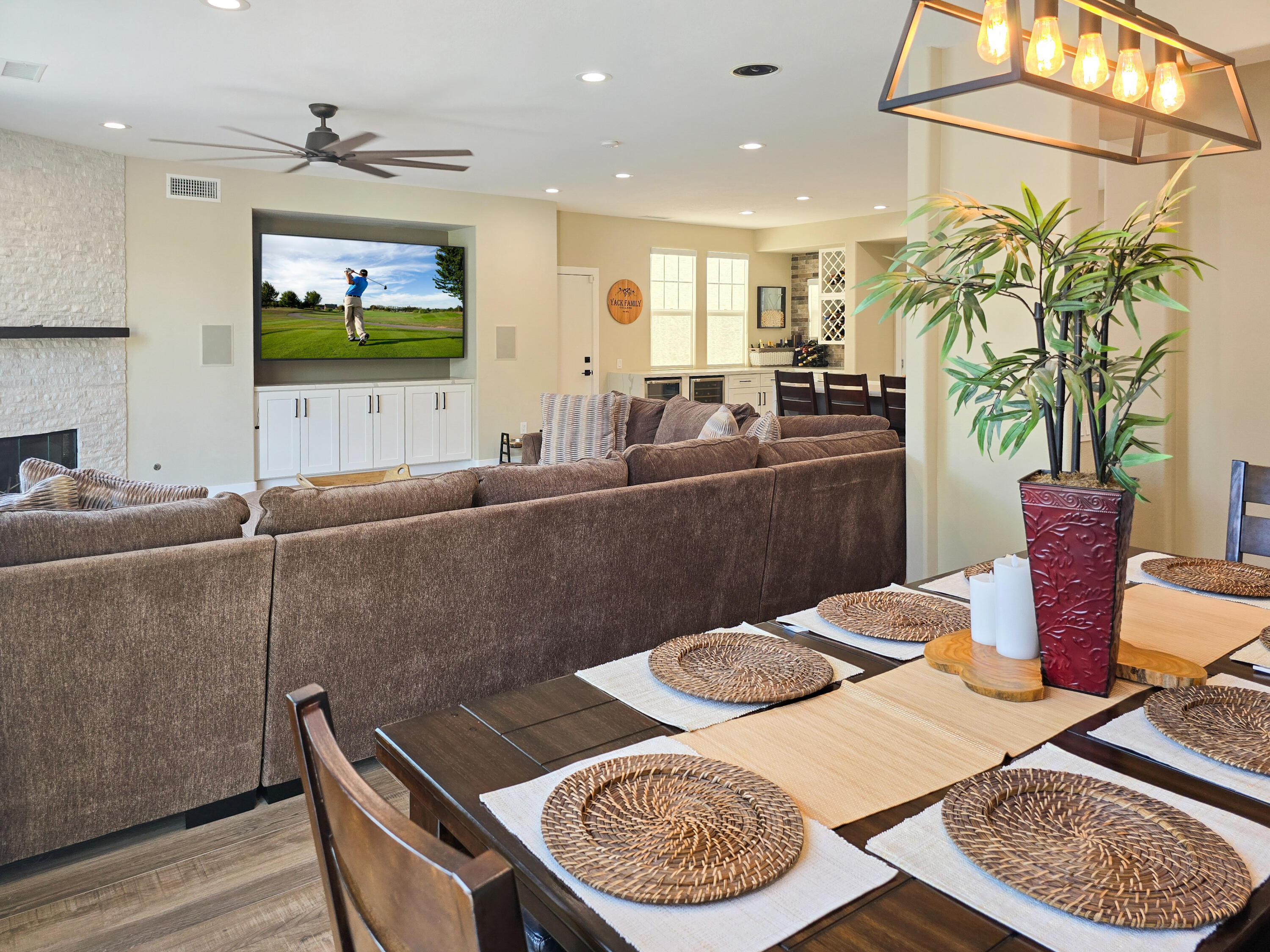 80501 Denton Drive Indio, CA 92203 - Photo 17 of 42 a living room with a couch and a table
