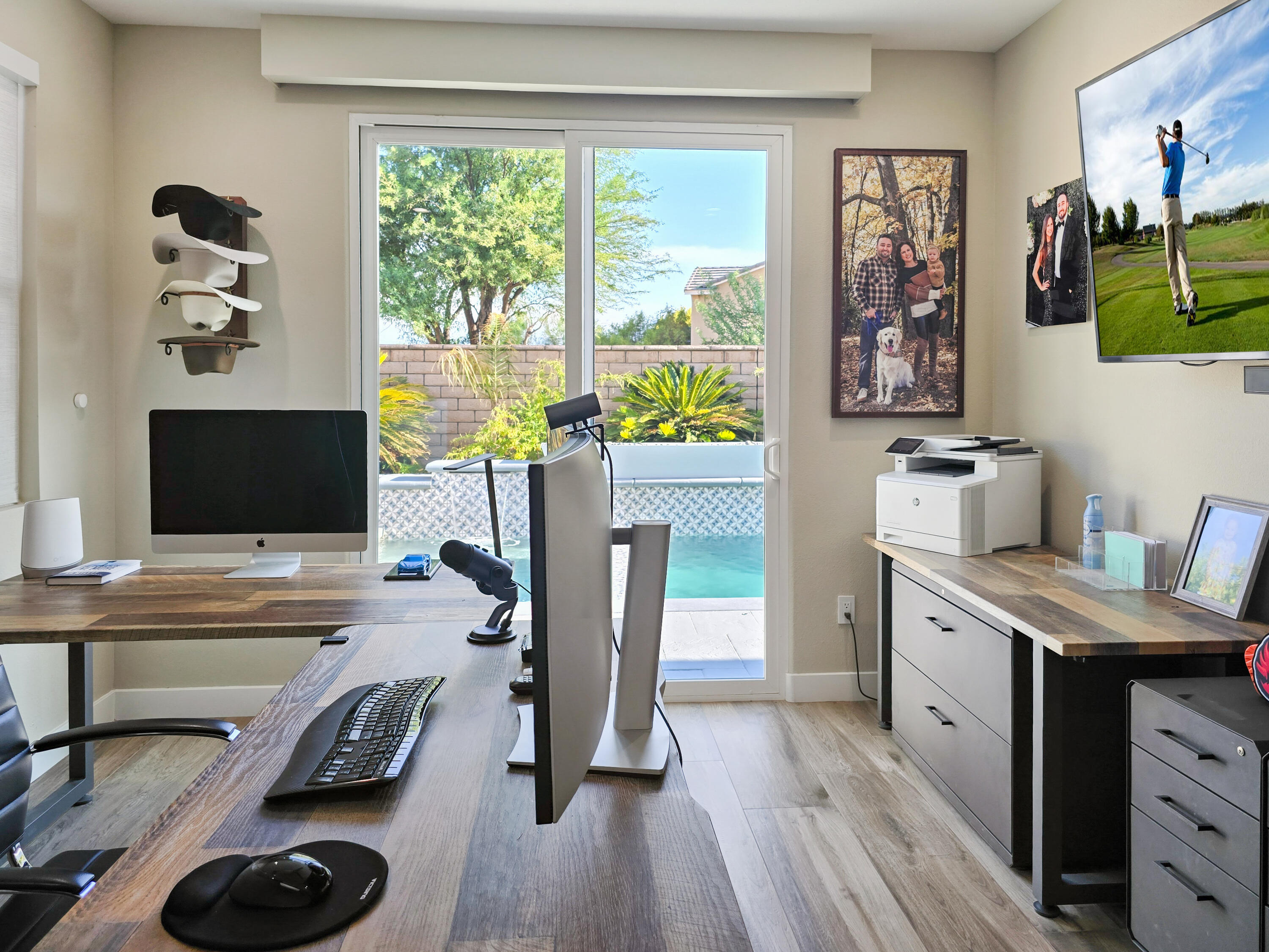 80501 Denton Drive Indio, CA 92203 - Photo 25 of 42 a view of a workspace with furniture and a window
