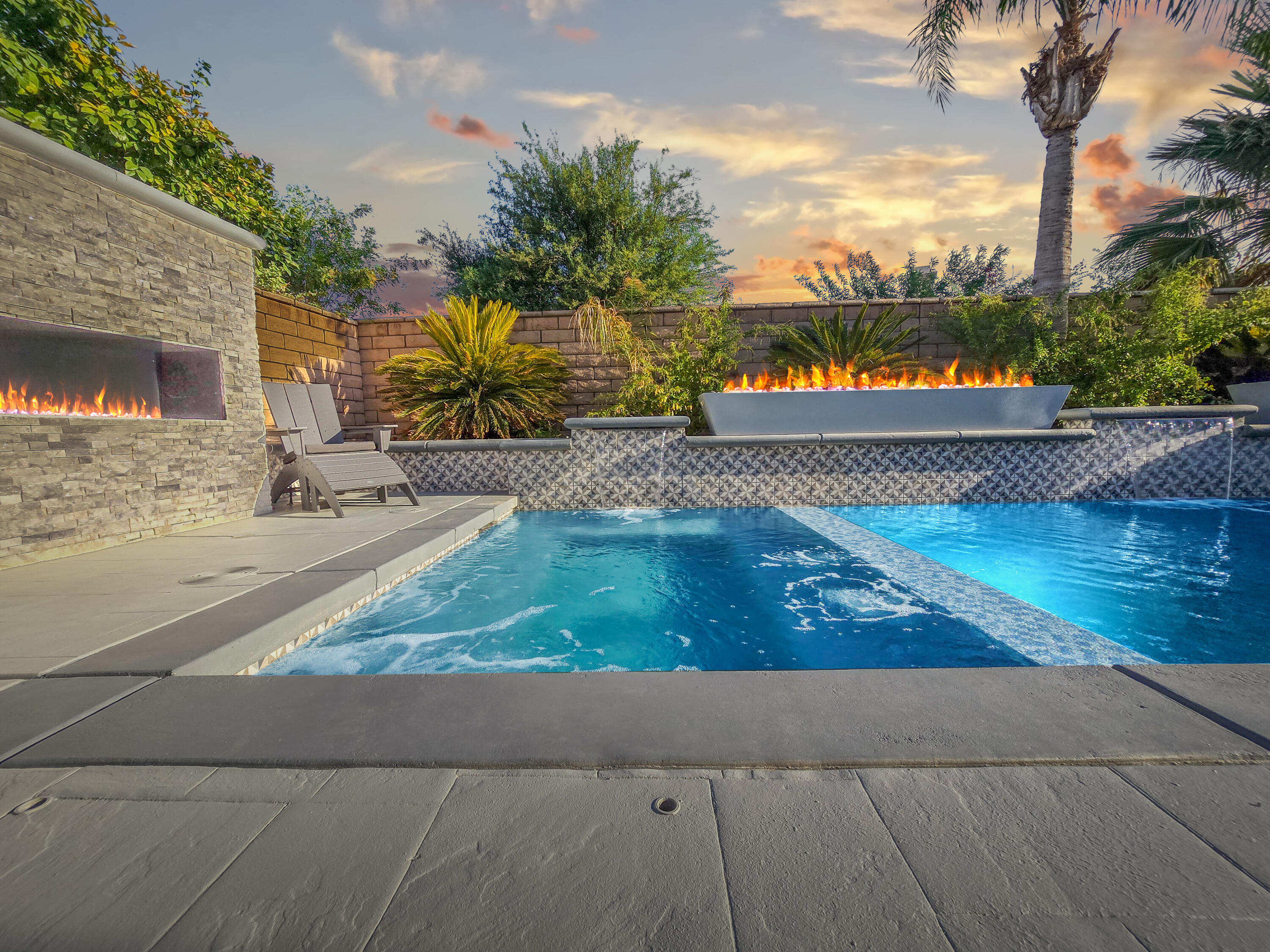 80501 Denton Drive Indio, CA 92203 - Photo 4 of 42 a view of a street with a large tree