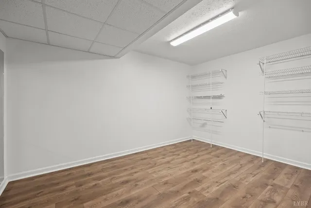 wooden floor in an empty room