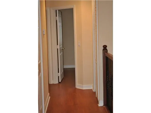 a view of a room with door open