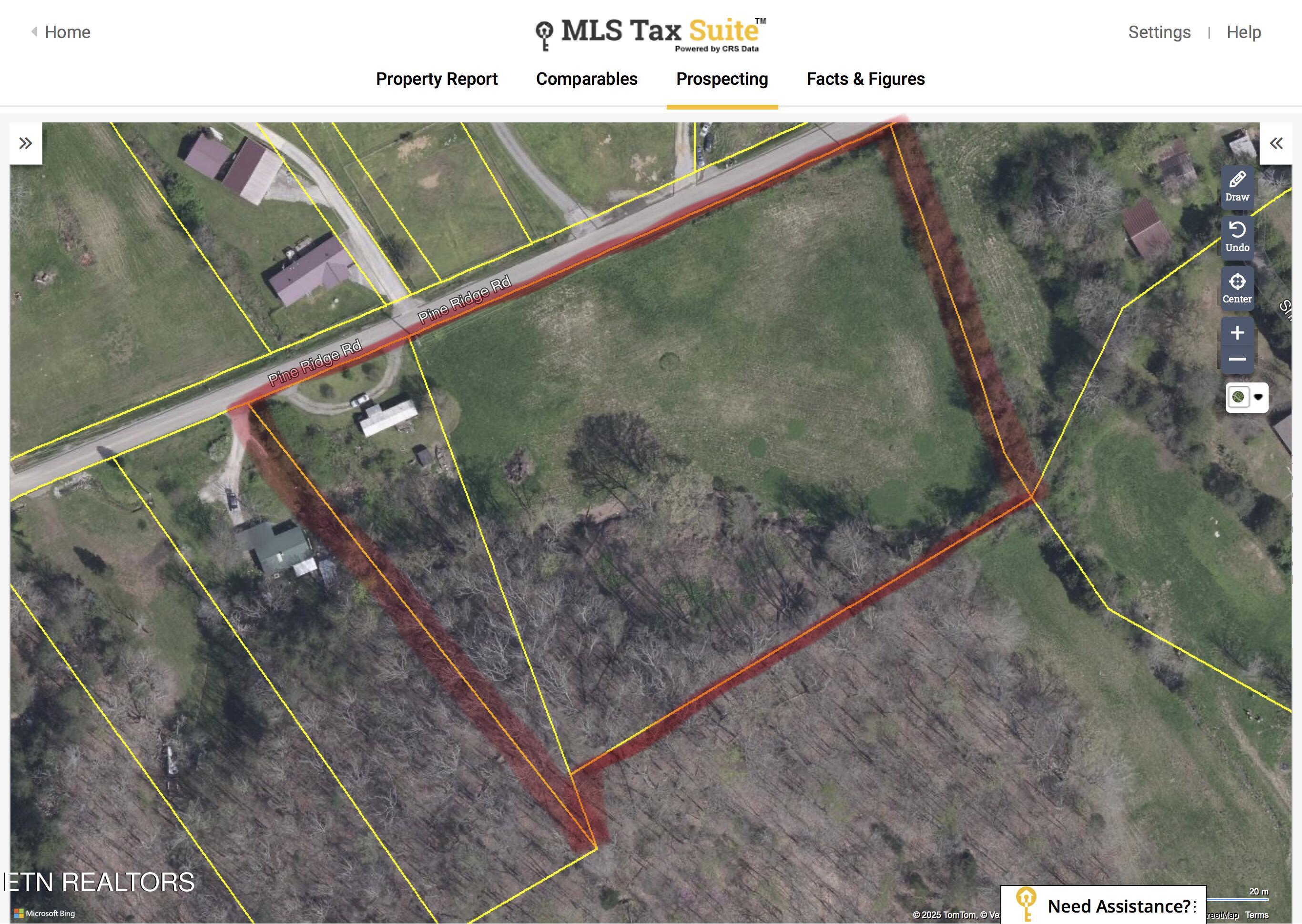 788 Pine Ridge Road Clinton, TN 37716 - Photo 36 of 36 Property outline
