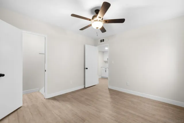 wooden floor in an empty room