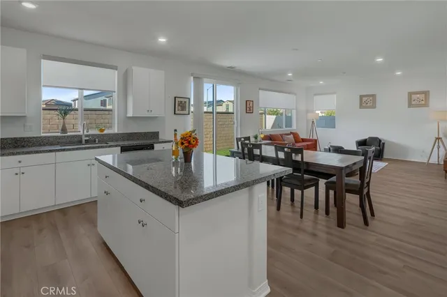 a view of a room with furniture