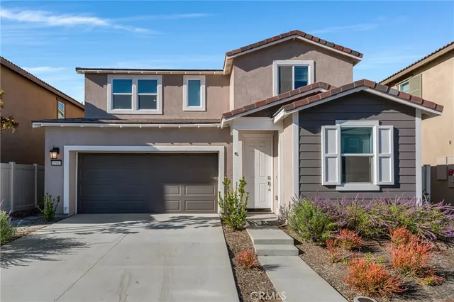 a potted plant sitting in front of a house with potted plants