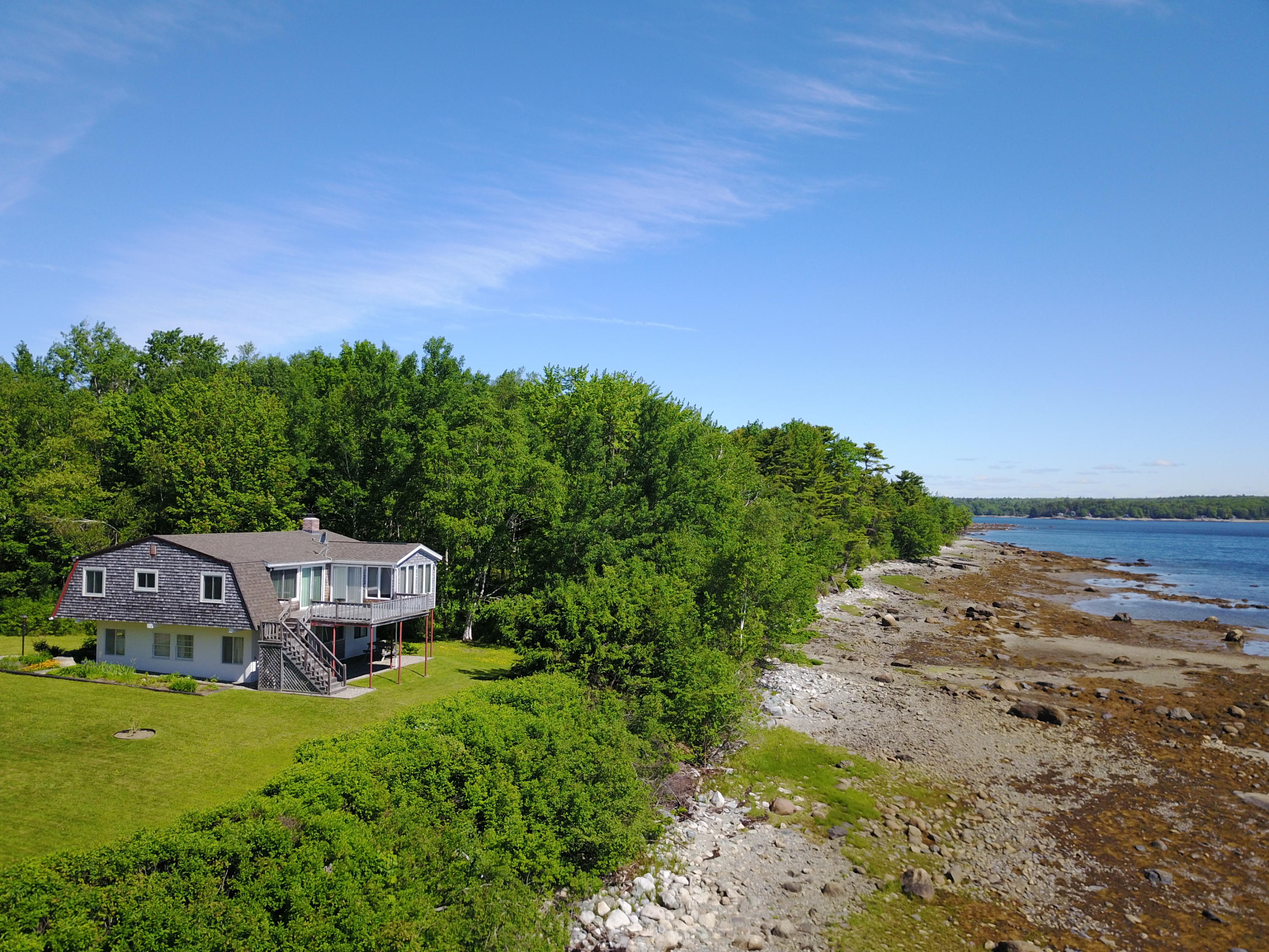 570 Newbury Neck Road Surry, ME 04684 - Photo 1 of 48 570 Newbury Neck Drone Pix Surry 008