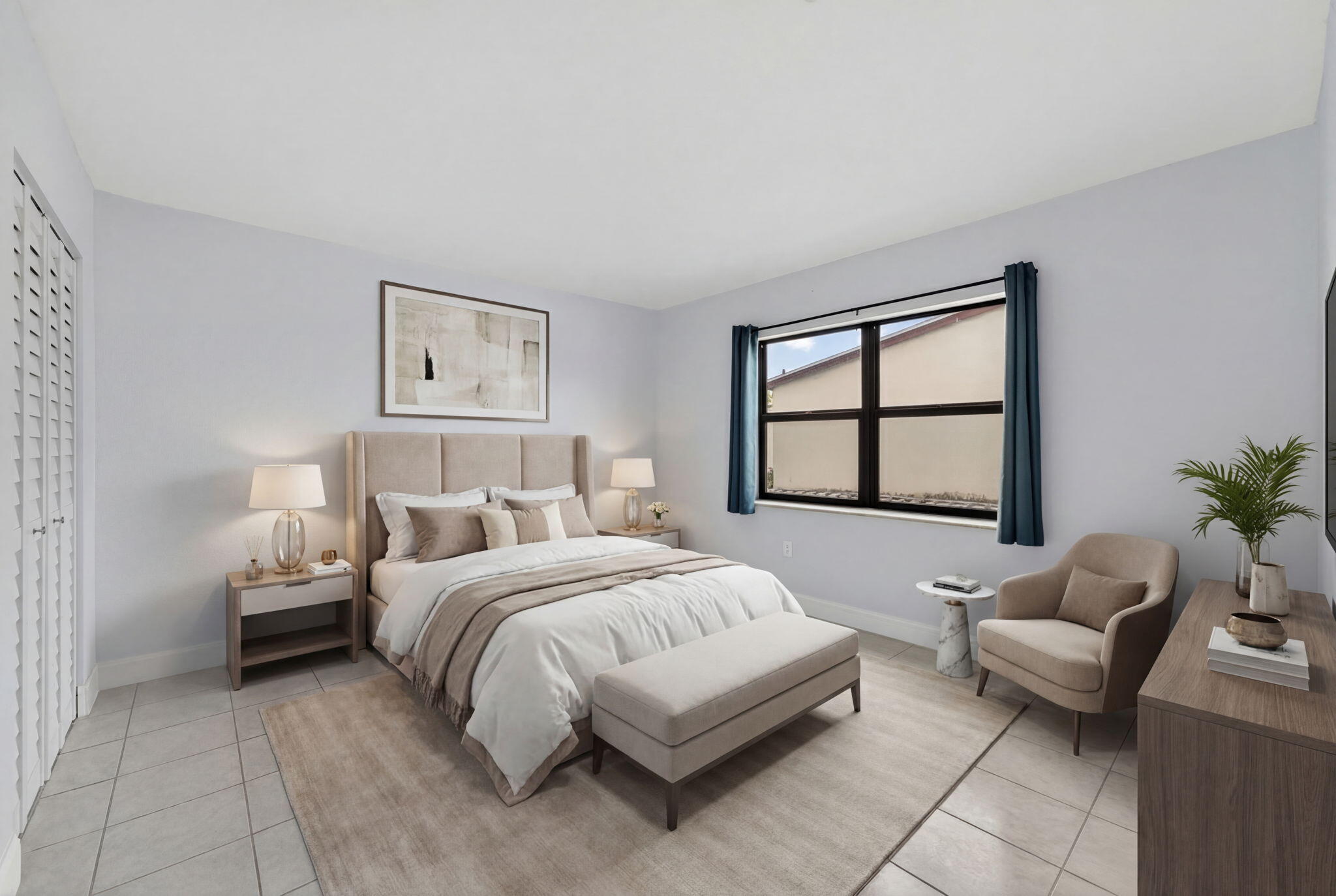 1335 West 68th Street, Unit 208 Hialeah, FL 33014 - Photo 4 of 20 a bedroom with a bed couch and window