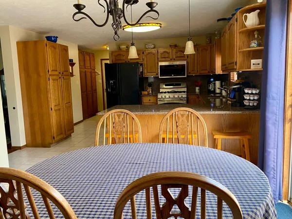 a view of a swimming pool kitchen