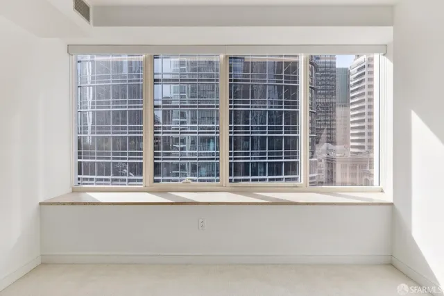 a view of a city from a windows