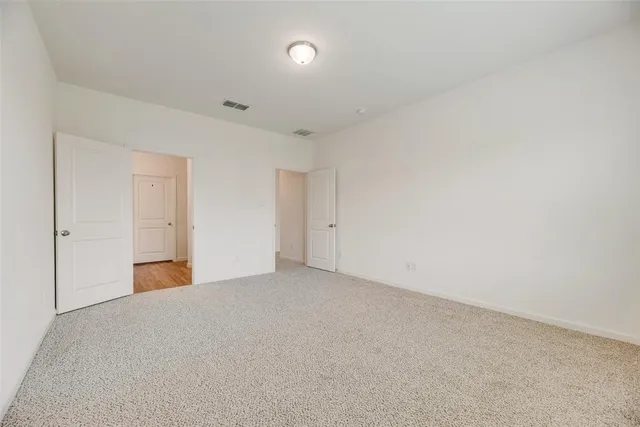 a view of empty room