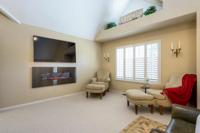 a bathroom with a double vanity sink and mirror