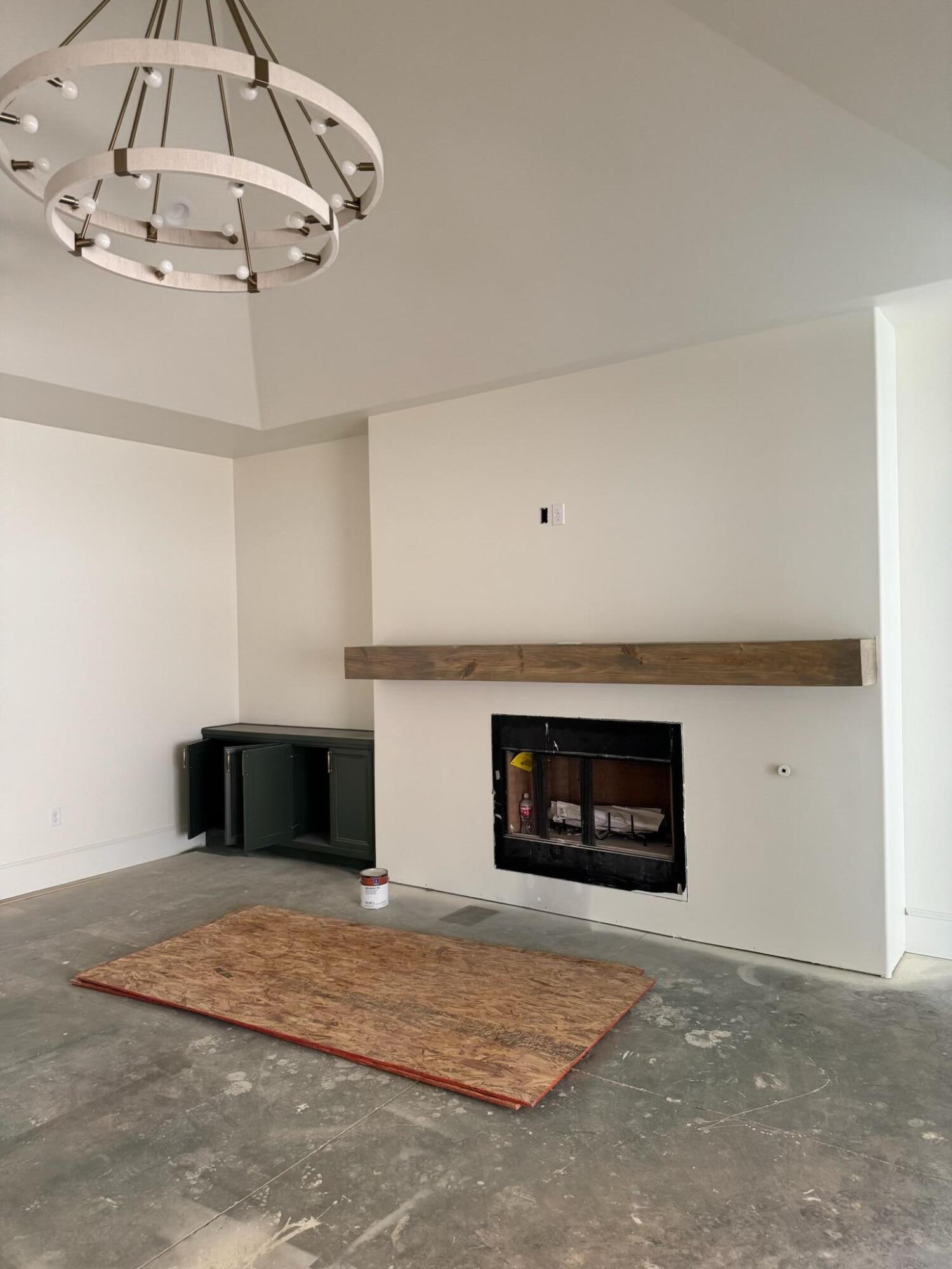 4007 150th Street Lubbock, TX 79423 - Photo 2 of 20 a living room with furniture and a fireplace