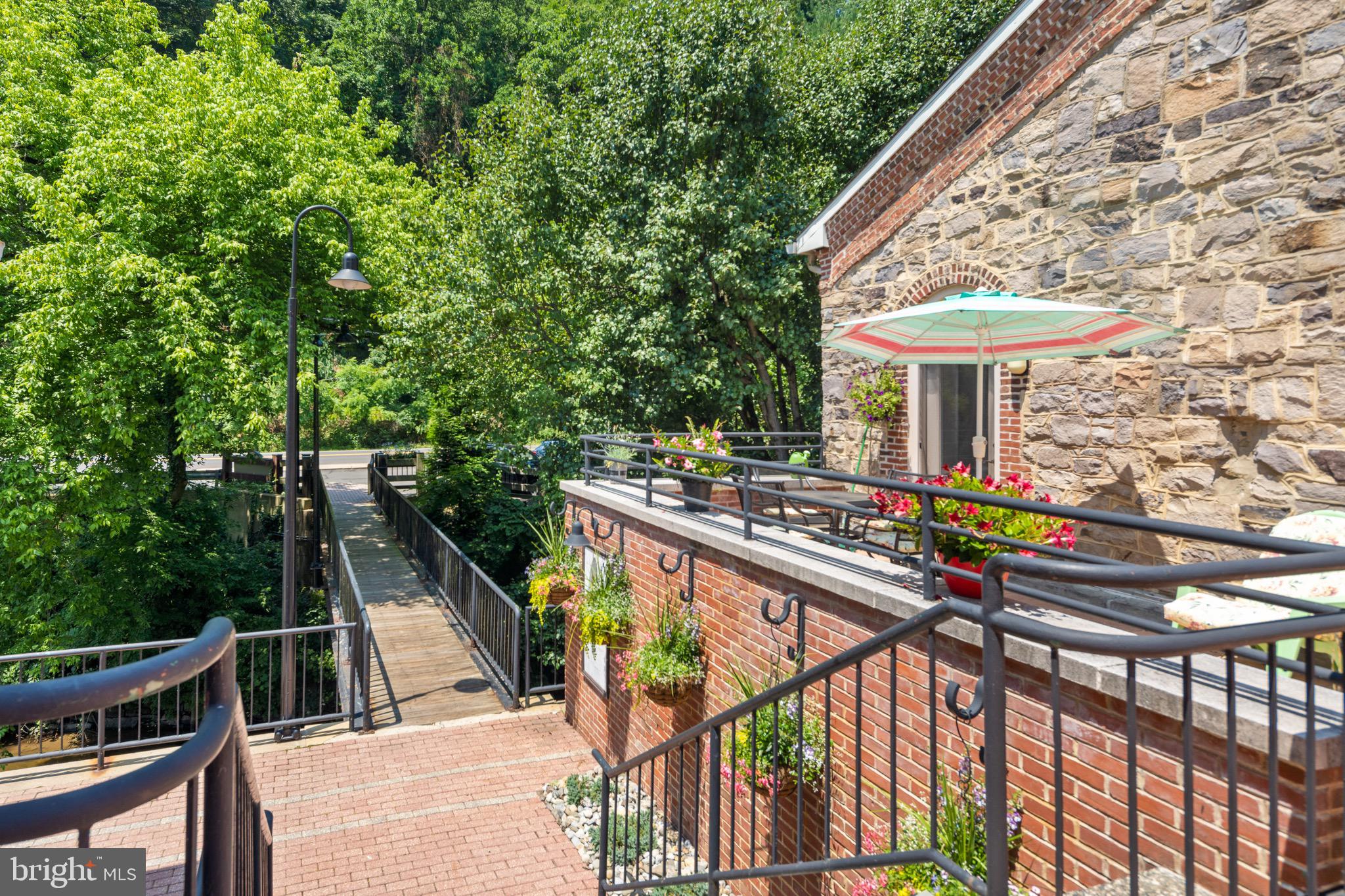 350 River Road, Unit G16 New Hope, PA 18938 - Photo 2 of 23 Footbridge across the Delaware Canal