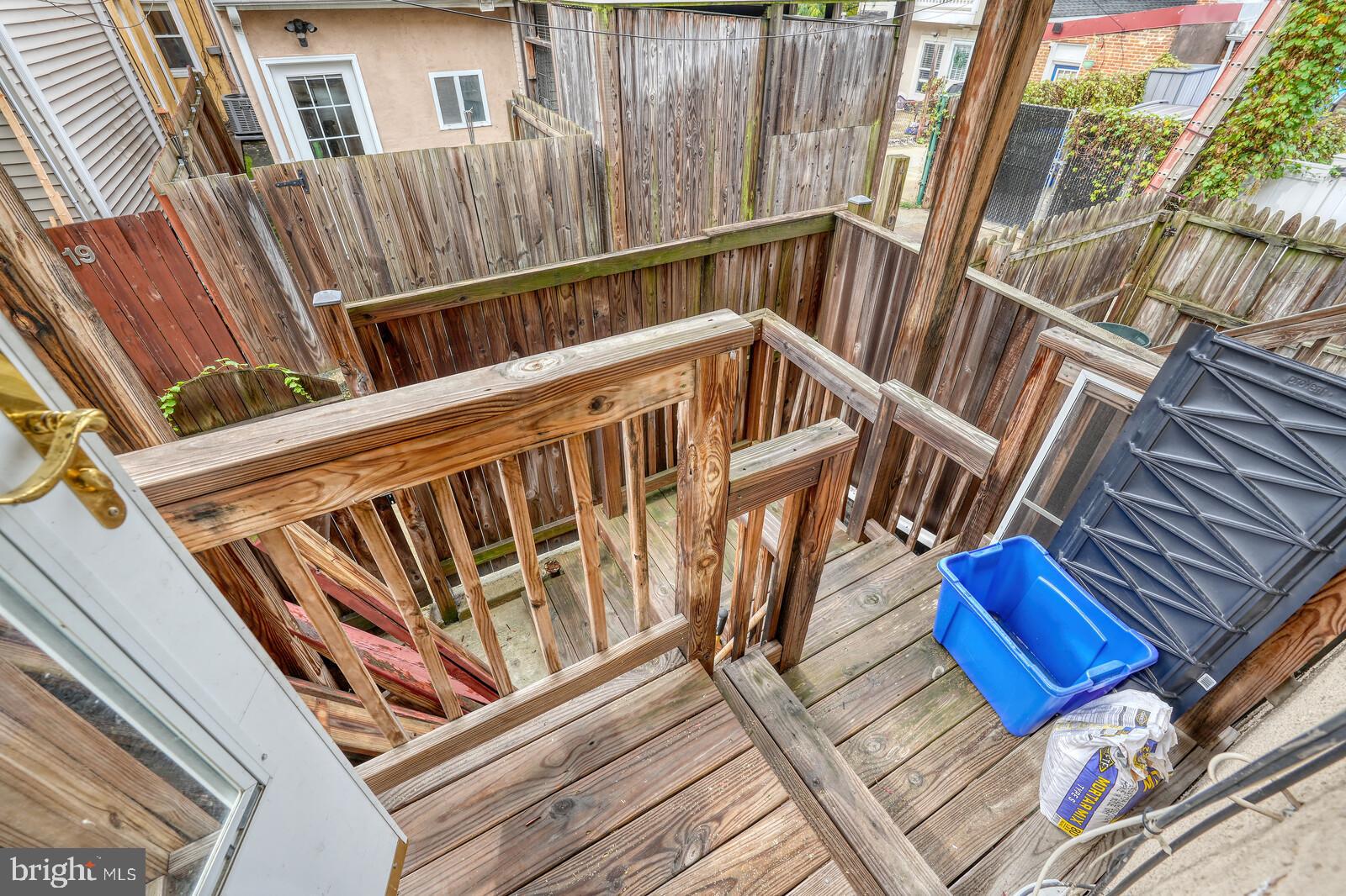 1212 Marshall Street Baltimore, MD 21230 - Photo 15 of 39 a view of a balcony with furniture