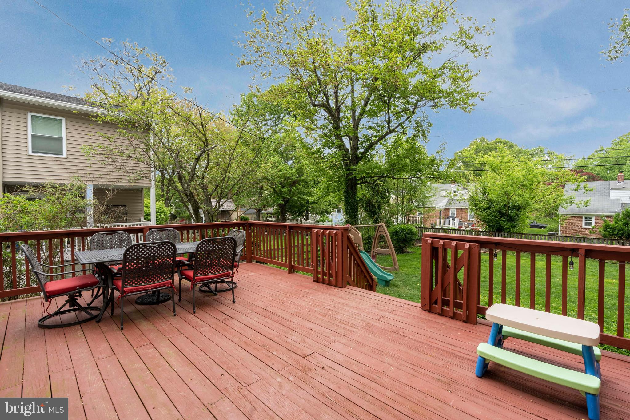 508 Brook Road Towson, MD 21286 - Photo 8 of 37 Back deck