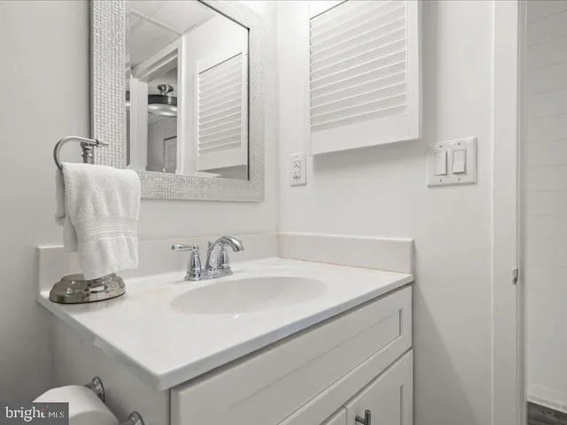 a view of a park with a slide