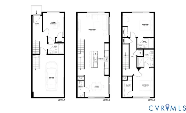 a picture of a floor plan