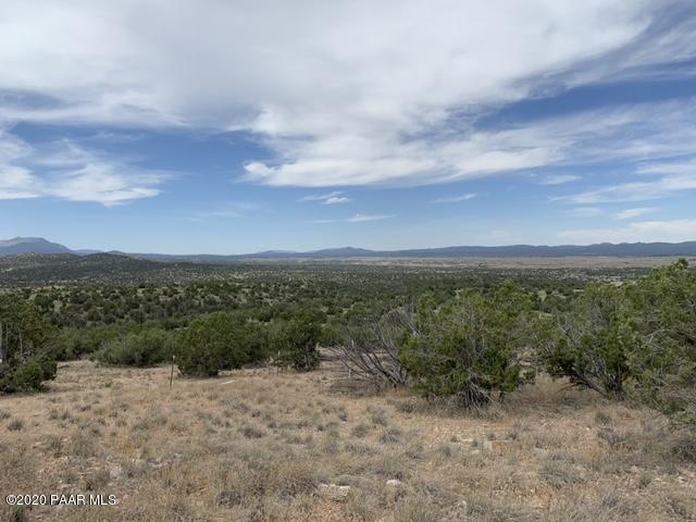 18601 Crossroads Ranch Road Prescott, AZ 86305 - Photo 13 of 22 a view of a dry yard with trees