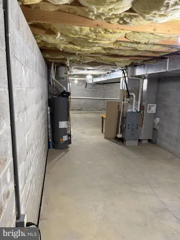 a view of water heater room