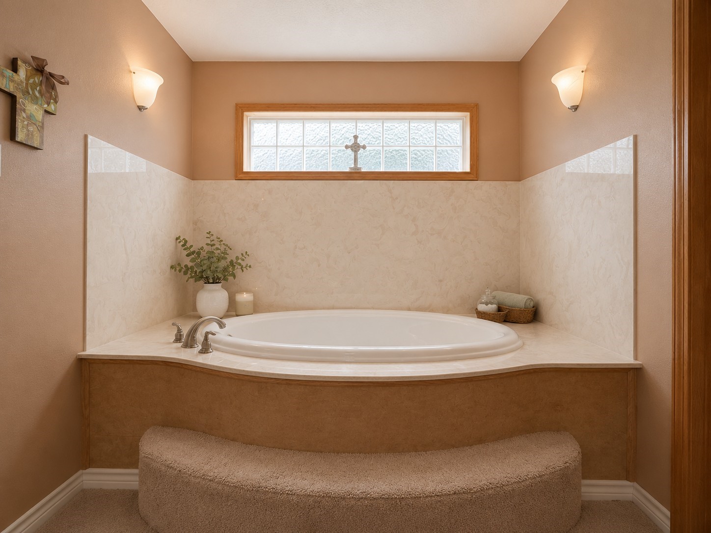 416 Division Street Jewett, TX 75846 - Photo 12 of 38 a bathroom with a sink and a window